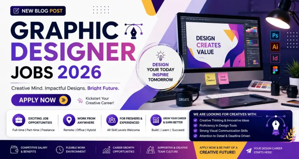 Graphic Designer Jobs 2026 – Secure Your Future – Apply Now