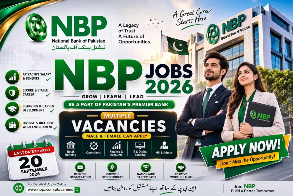 NBP Jobs 2026: Secure Your Job at National Bank of Pakistan – Apply Now