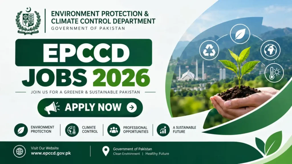 EPCCD Jobs 2026 – Environment Protection and Climate Change Department Opens New Career Openings