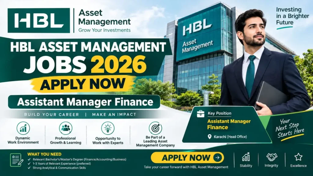HBL Asset Management Jobs 2026 – Secure Your Jobs – Apply Now